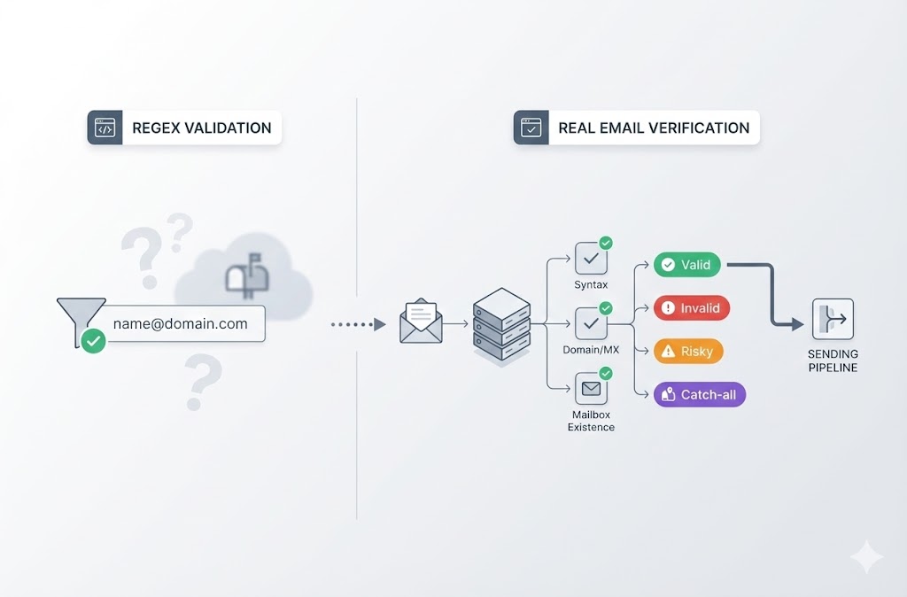 Email Regex Validation - And What to Do When It's Not Enough